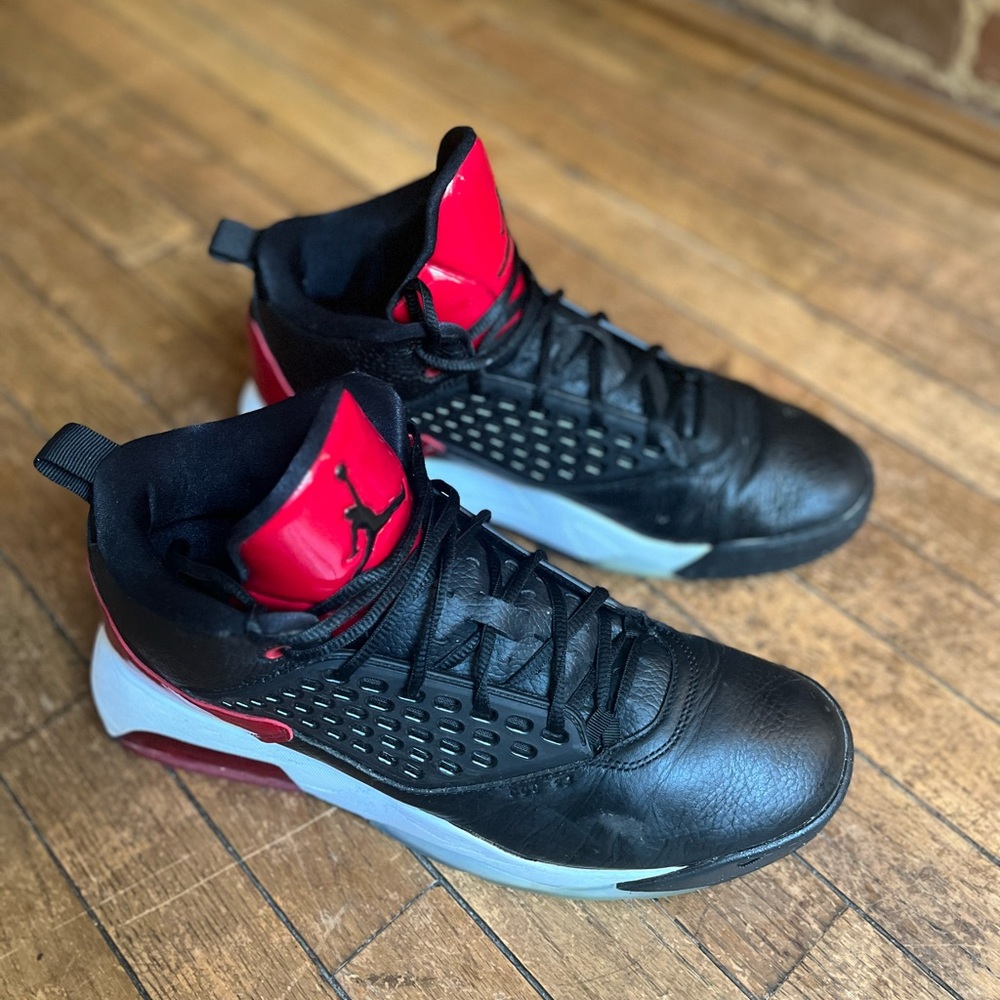 Air Jordan CD6107 black and red basketball shoes MENS 13